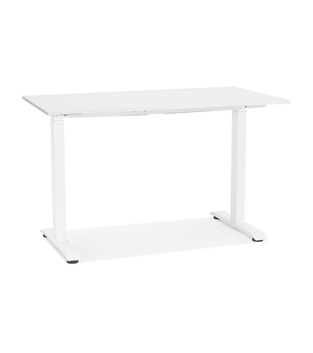 Bureau design 120 cm métal Blanc OLLA Blanc