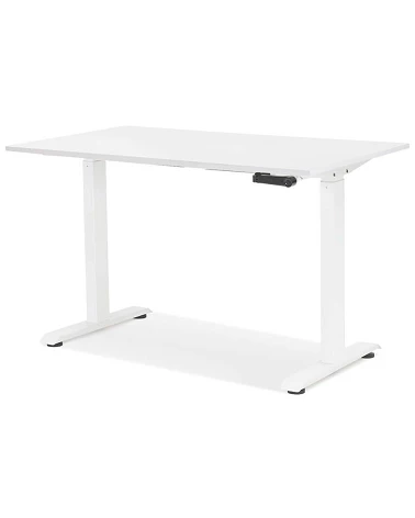 Bureau design métal Blanc 120 cm OLLA Blanc