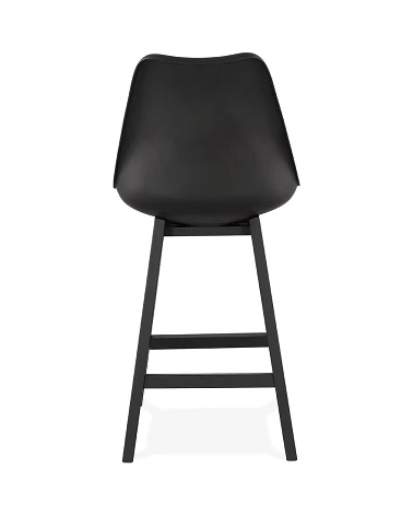 Tabouret de bar bois Noir APRIL MINI poly Noir