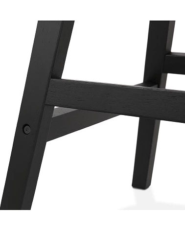 Tabouret de bar bois Noir APRIL MINI poly Noir