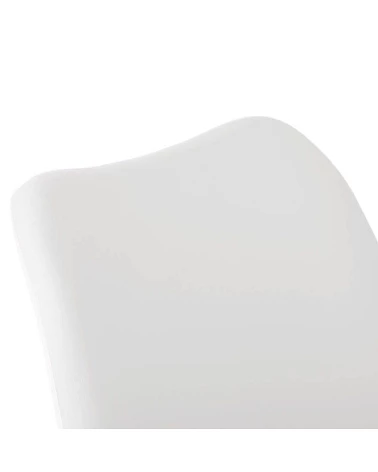 Chaise scandinave chêne massif Tylik Blanche