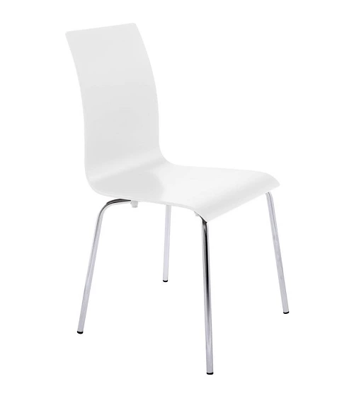 Chaise design Classic bois Blanc