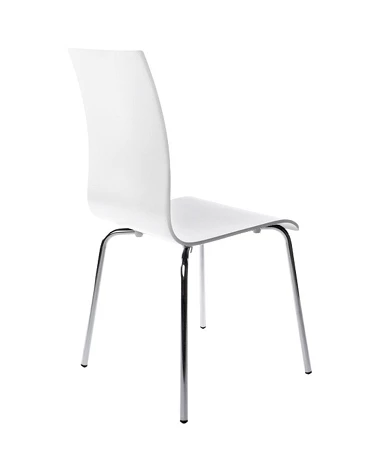 Chaise design Classic bois Blanc