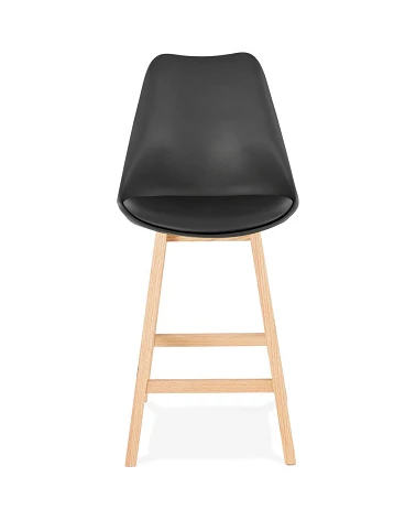 Tabouret de bar bois APRIL MINI poly Noir