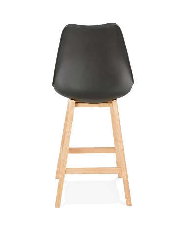 Tabouret de bar bois APRIL MINI poly Noir