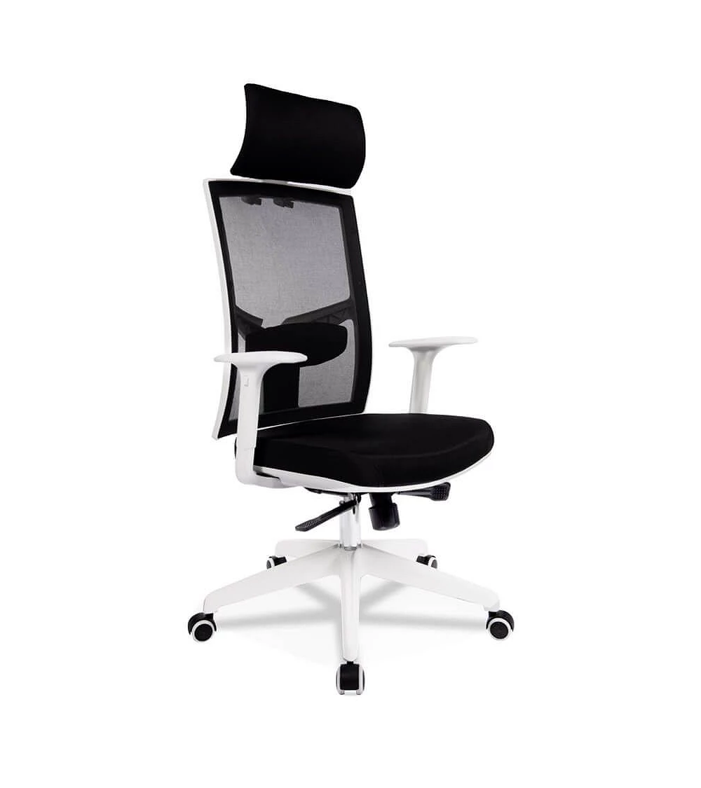 Fauteuil de bureau LUKE tissu Noir