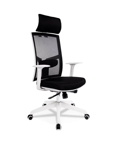 Fauteuil de bureau LUKE tissu Noir