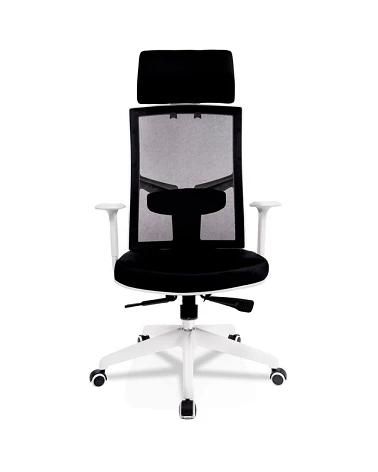 Fauteuil de bureau LUKE tissu Noir