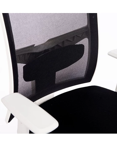 Fauteuil de bureau LUKE tissu Noir