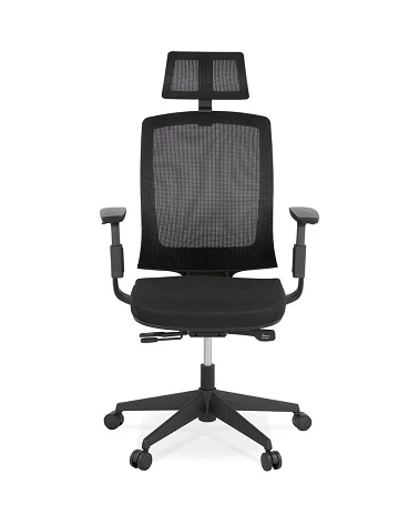 Fauteuil de bureau office textile noir