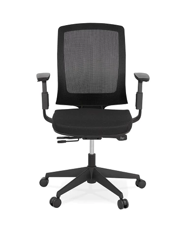 Fauteuil de bureau office textile noir