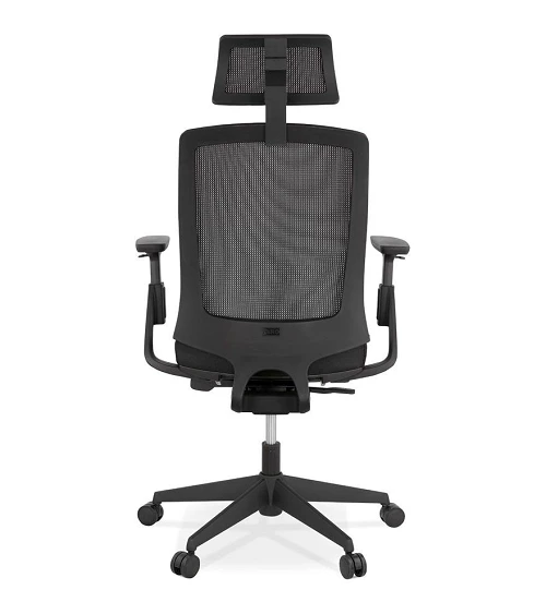 Fauteuil de bureau office textile noir