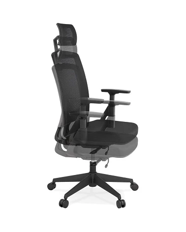 Fauteuil de bureau office textile noir