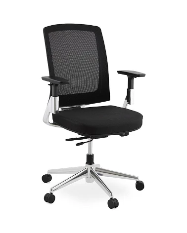 Fauteuil de bureau TEPPER maille souple noire