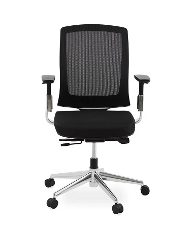 Fauteuil de bureau TEPPER maille souple noire