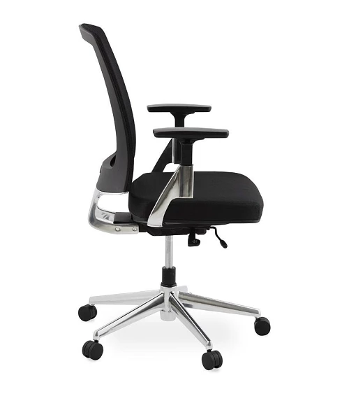 Fauteuil de bureau TEPPER maille souple noire