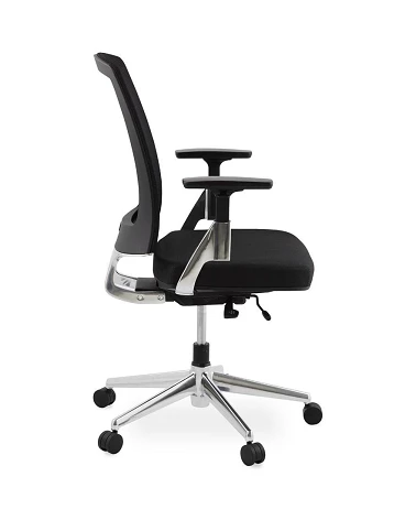 Fauteuil de bureau TEPPER maille souple noire