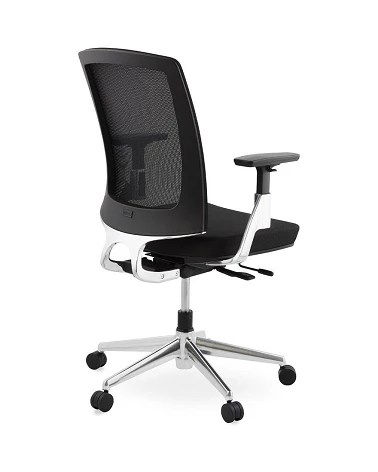 Fauteuil de bureau TEPPER maille souple noire