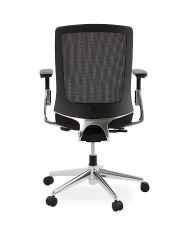 Fauteuil de bureau TEPPER maille souple noire