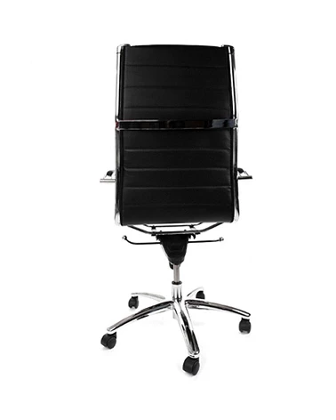 Fauteuil de bureau TORINO simili cuir Noir