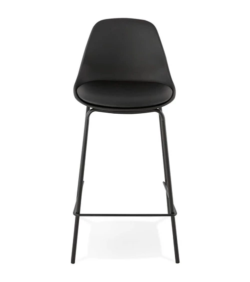 Chaise de bar design Escal Mini Polypro Noir