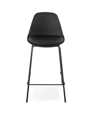 Chaise de bar design Escal Mini Polypro Noir