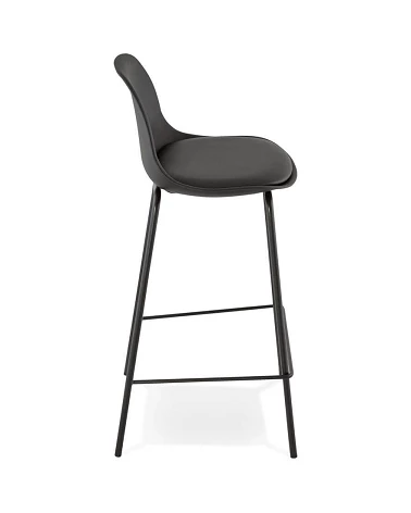 Chaise de bar design Escal Mini Polypro Noir