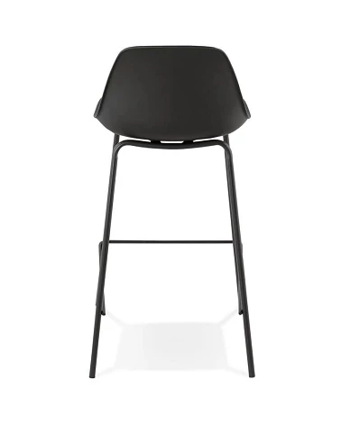 Chaise de bar design Escal Mini Polypro Noir