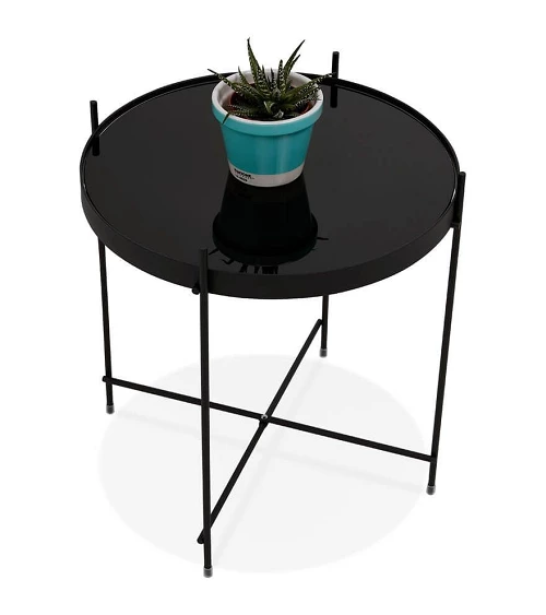 Table basse design Espejo Noir mini