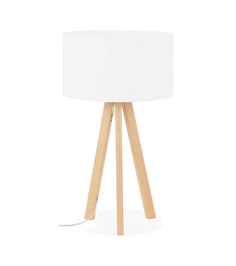 Lampe de table scandinave Trivet Mini Blanc