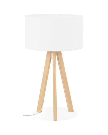 Lampe de table scandinave Trivet Mini Blanc