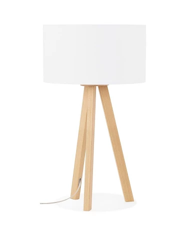 Lampe de table scandinave Trivet Mini Blanc