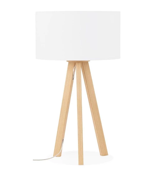 Lampe de table scandinave Trivet Mini Blanc