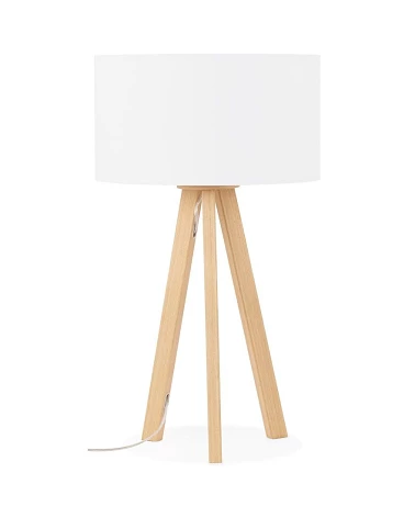 Lampe de table scandinave Trivet Mini Blanc