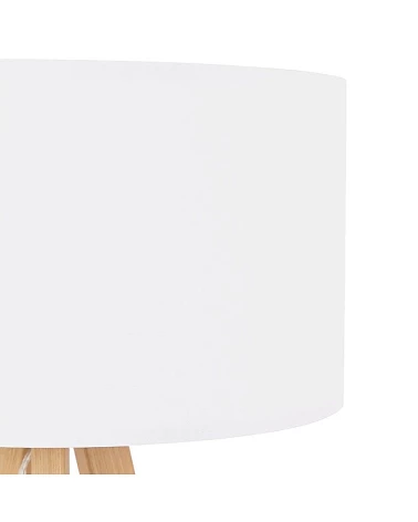 Lampe de table scandinave Trivet Mini Blanc