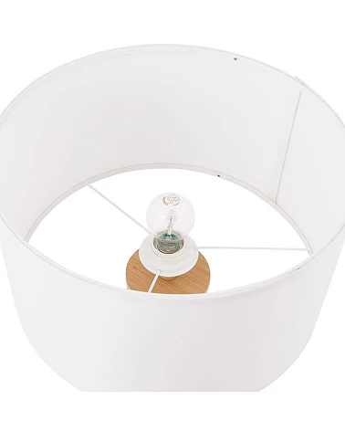 Lampe de table scandinave Trivet Mini Blanc