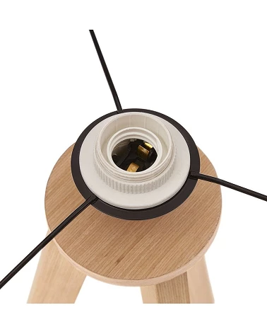 Lampe de table scandinave Trivet Mini noir