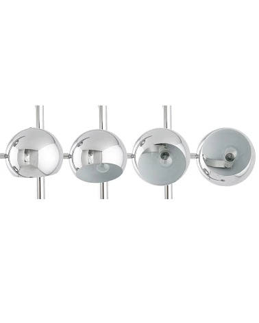 Lampadaire design GLOBUS metal chrome