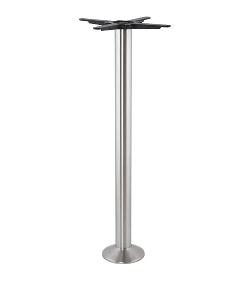 Pied pour table de bar 110 Acier inoxydable