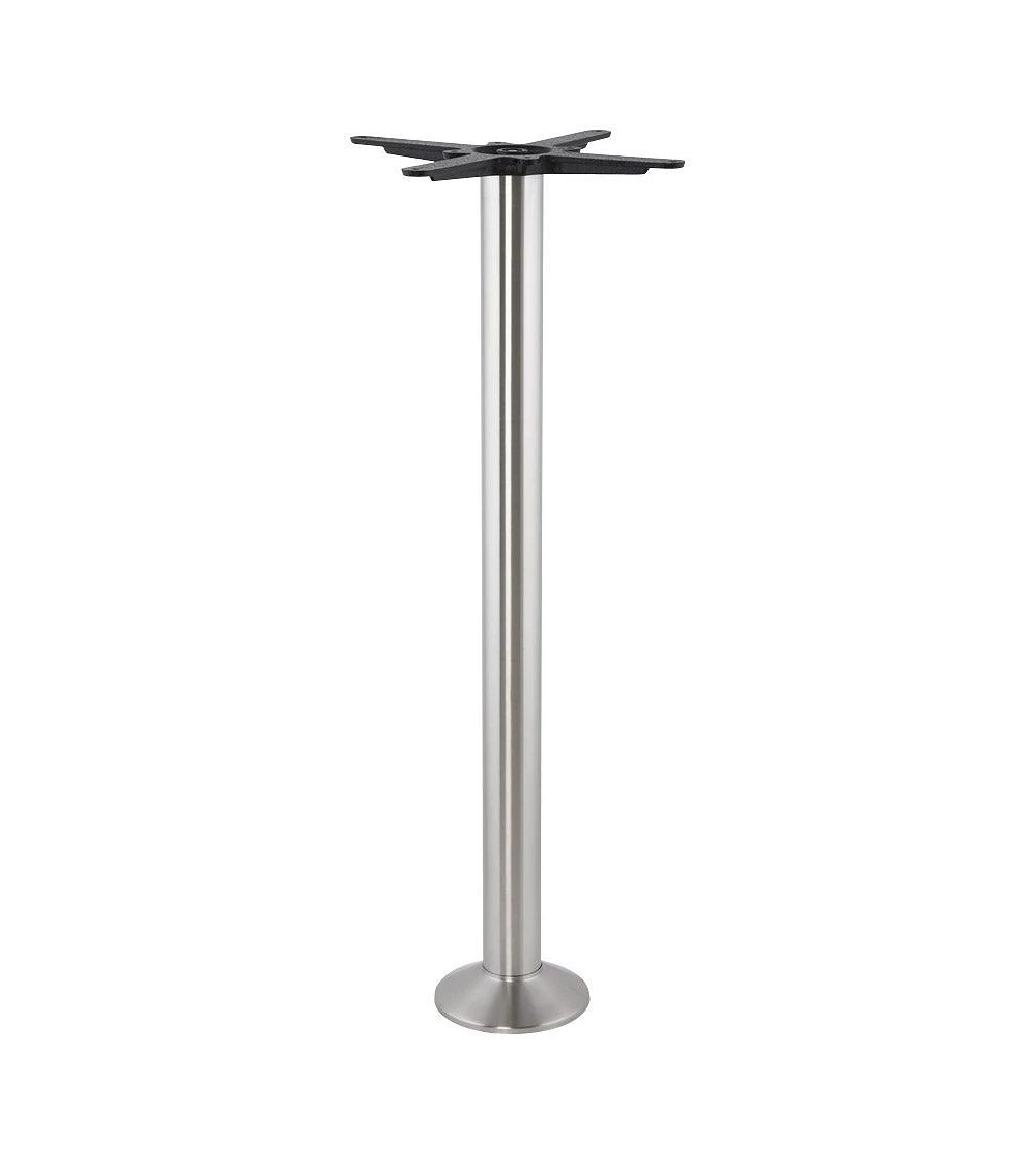 Pied pour table de bar 110 Acier inoxydable