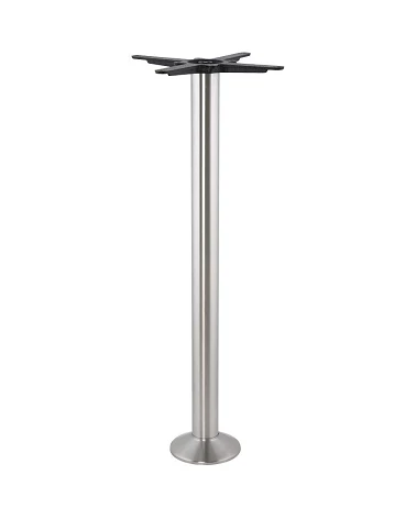 Pied pour table de bar 110 Acier inoxydable