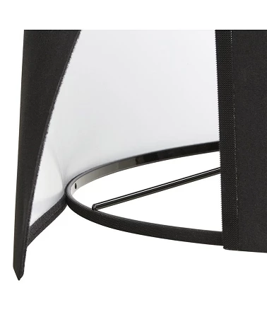 Lampe de table scandinave Trivet Mini métal Noir