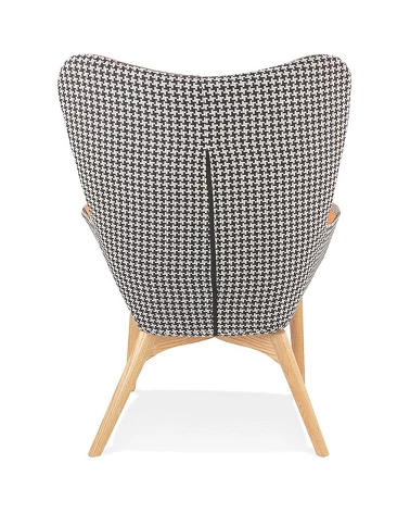 Fauteuil scandinave Bergere DAISY Patchwork