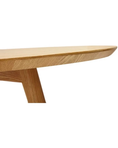 Table ronde 120 cm Janet Bois Frêne