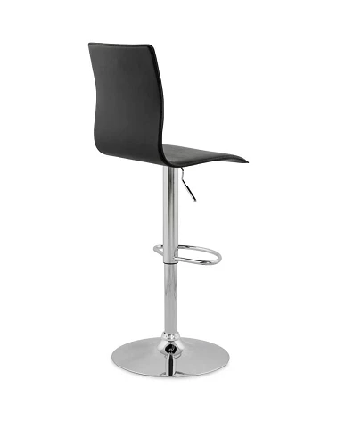 Tabouret de bar SOHO simili cuir Noir