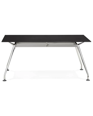 Bureau Design 160 KRUSH Verre Noir