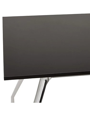 Bureau design 160 KRUSH Bois mélaminé noir