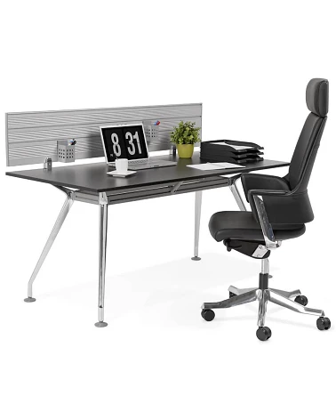 Bureau design 160 KRUSH Bois mélaminé noir