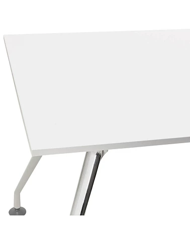 Bureau Design 160 KRUSH Bois mélaminé blanc