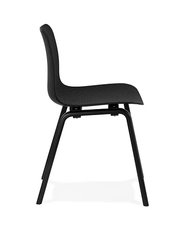 Chaise design MONARK Poly Noir